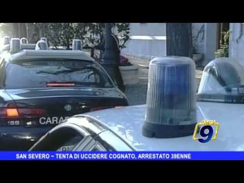 SAN SEVERO | Tenta di uccidere cognato, arrestato 39enne