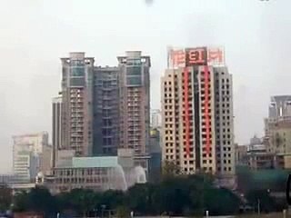 Chinese Building demolition gone so wrong