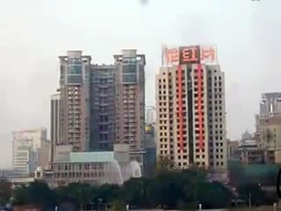 Chinese Building demolition gone so wrong
