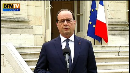 Crise des éleveurs: "Des mesures d'urgence sont indispensables", déclare François Hollande