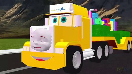 Alphabet Train Songs for Children | Alphabet Song | 3D Animated Nursery Rhymes