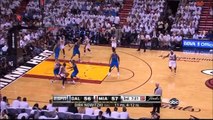 Dwyane Wade Posts Up against Jason Kidd and Finishes with a Two-Handed MONSTER Dunk (Game 2)