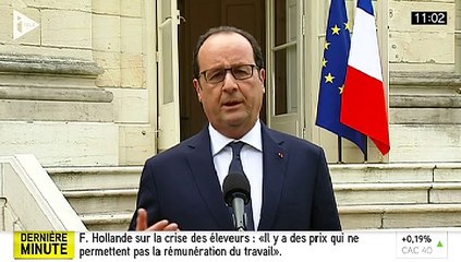 Hollande demande des comptes à la distribution, aux abatteurs et aux transformateurs