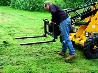 Homemade Forklift/Grader/Loader-Olstan