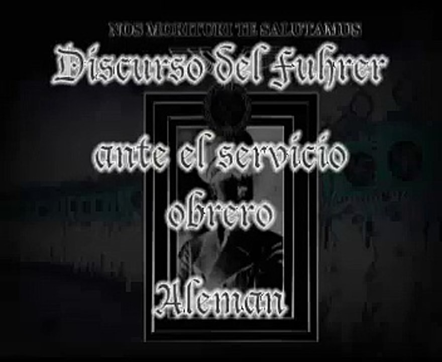 Discurso de Adolf Hitler al servicio obrero Aleman (Subtitulado)