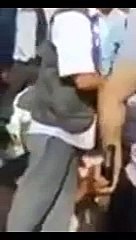 لحظة القبض على لص بأكادير