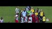 Jugadores de Panama intentan agredir al arbitro al fin del partido Mexico vs Panama 2-1 Copa Oro