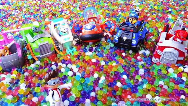 PAW PATROL Nickelodeon Paw Patrol Rubble Gets Orbeez Slimed a Paw Patrol Video Parody