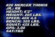 canisius highlights mercer timmis