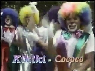 Las Payasitas Nifu Nifa. Tema: Kikiki Cococo. Caracas, Venezuela. 1988.