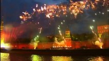 САЛЮТ ПОБЕДЫ 9 мая 2010 Москва  Fireworks Victory Day Moscow  SHQ