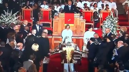 Funeral: Whitney Houston's casket leaves church, Ray J cries, breaks down