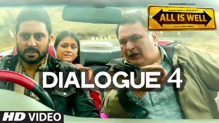 All Is Well Dialogue - 'Kinare Karo, Mujhe Make Water Karna Hai' _ T-Series
