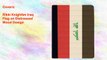 Rikki Knighttm Iraq Flag on Distressed Wood Design