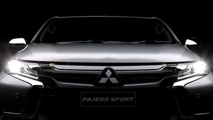 2016 Mitsubishi Pajero Sport Third Teaser Released
