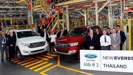 India Bound: 2015 Ford Endeavour Enters Production In Thailand