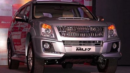 Isuzu MU-7 Automatic Launched In India; Priced At Rs. 23.90 Lakhs
