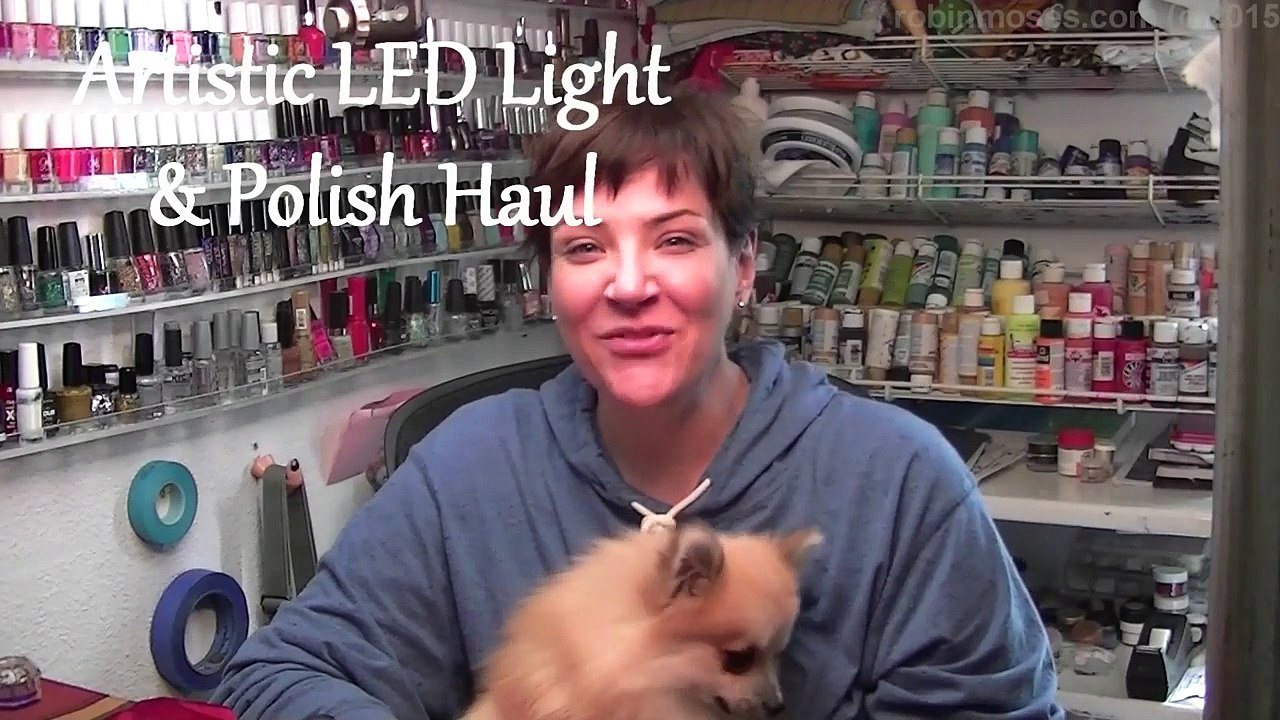 Robin Moses Nail Art Polish #1 over