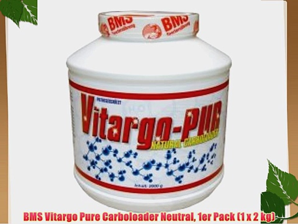 BMS Vitargo Pure Carboloader Neutral 1er Pack (1 x 2 kg)