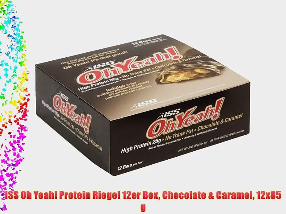 ISS Oh Yeah! Protein Riegel 12er Box Chocolate