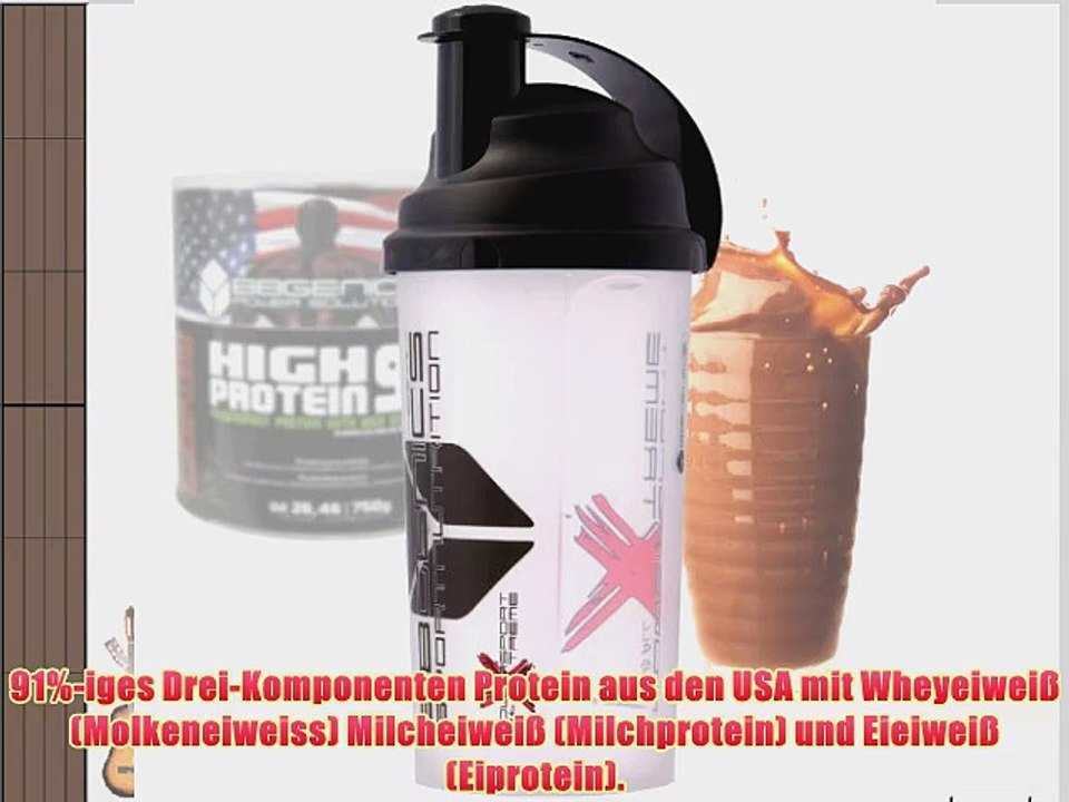 US Premium Eiwei? by BBGENICS - High Protein 91% - (drei Komponenten) - 750g Schoko
