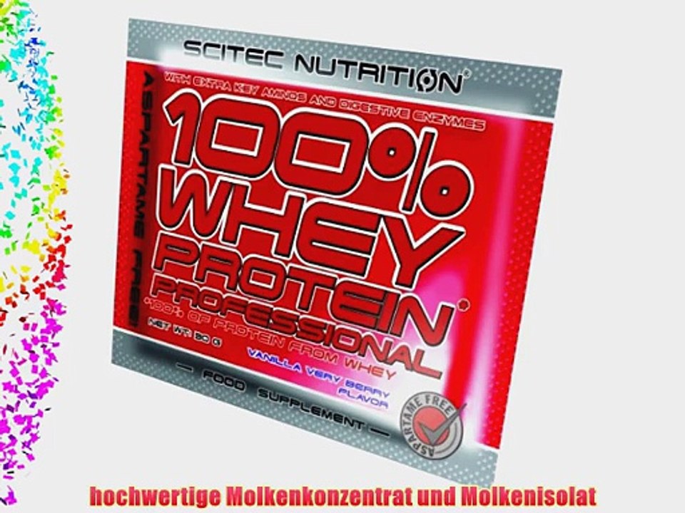 Scitec Nutrition 100% Whey Protein Professional 30 x 30 g mix Spezialangebot von Top-energy24