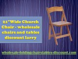 21Wide Church Chair - wholesale chairs and tables discount larry