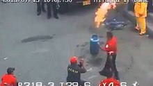 كيفية التعامل مع دبوزة غاز مشتعلة يستحق المتابعة