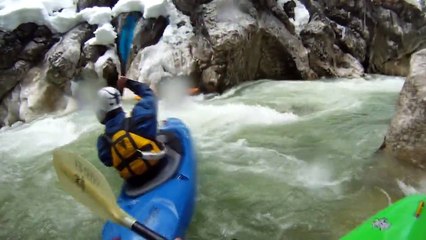Kaiserklamm Brandenberger Ache Wildwasser Kajak