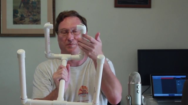 how to make iPad Document Camera Stand form pvc pipe