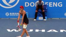 科内特 vs 布沙尔 武汉网球公开赛 Alize Cornet vs Eugenie Bouchard wuhan open 2