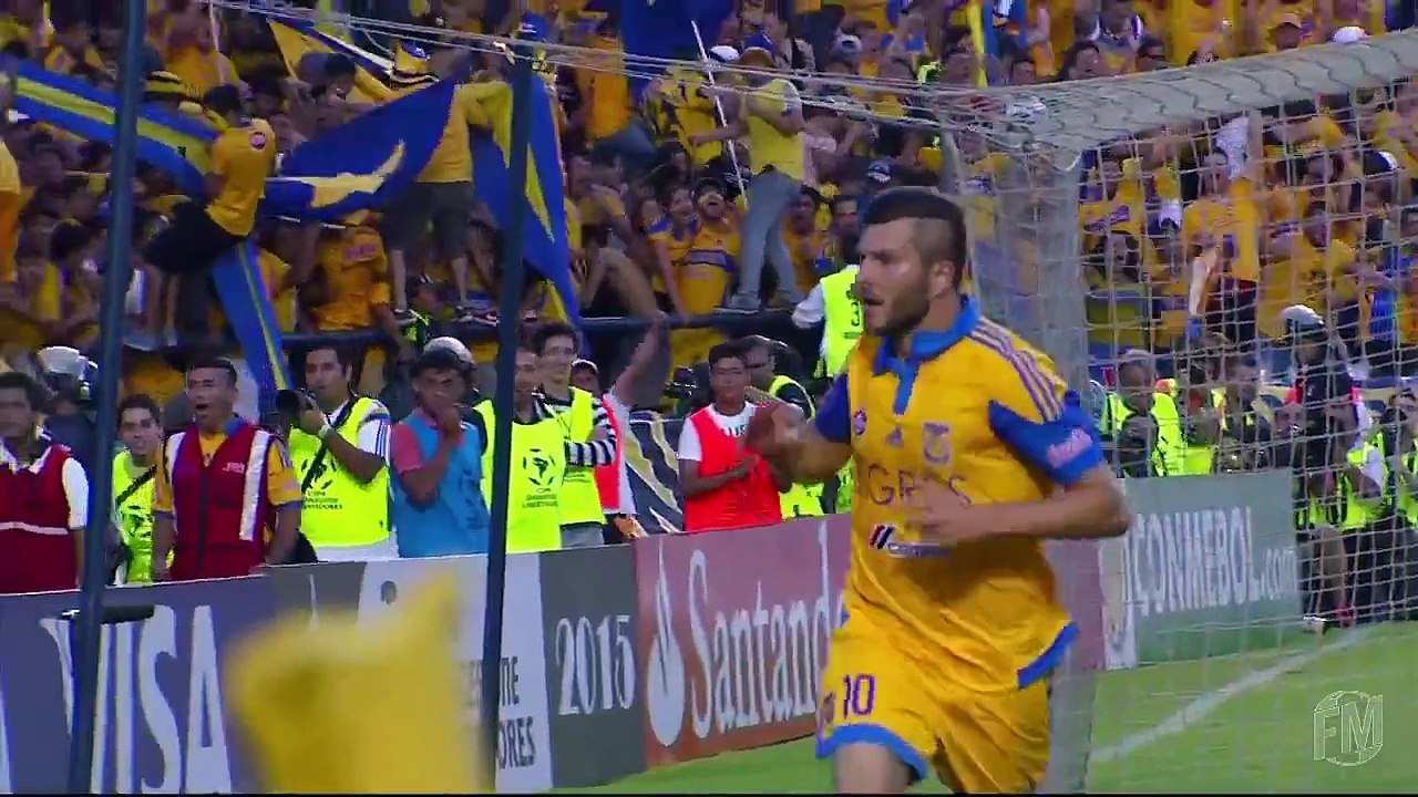 Le but d'André-Pierre Gignac qui qualifie Tigres pour la finale de la Libertadores