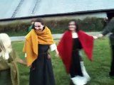 Viking dancing at  the Viking festival 2010, Lofotr Viking Museum