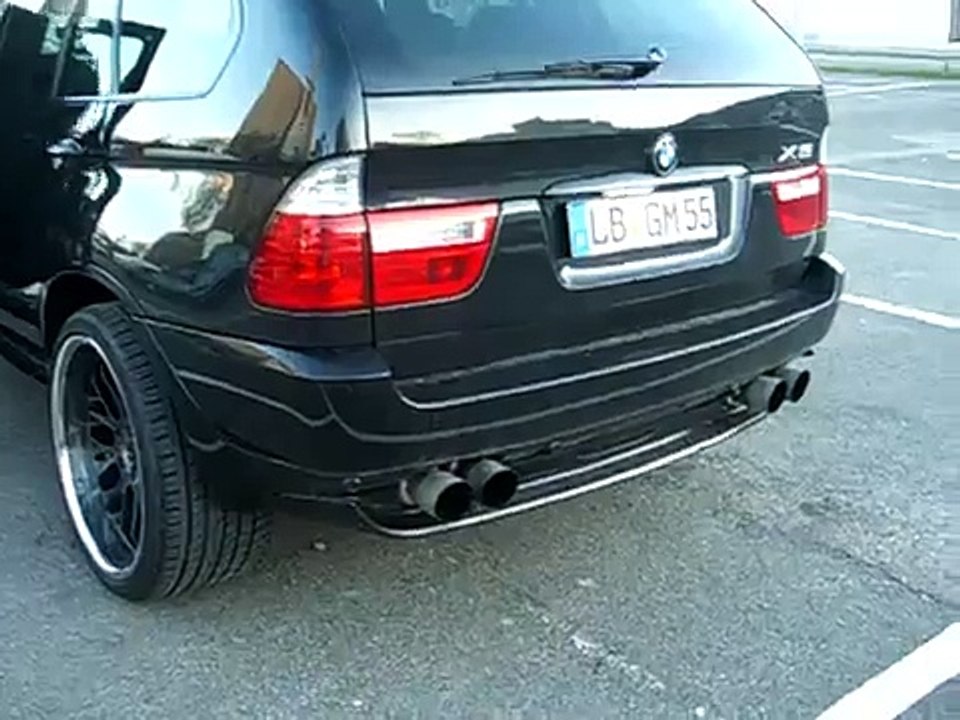 BMW X5 3.0d Super Hammer Sound E53 Sport Exhaust by MERCANI DESIGN