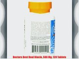 Doctors Best Real Niacin 500 Mg 120 Tablets