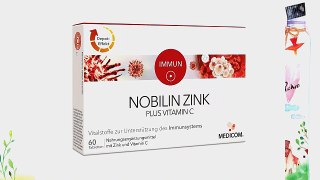 NOBILIN ZINK PLUS VITAMIN C - 240 Tabletten - 05852469