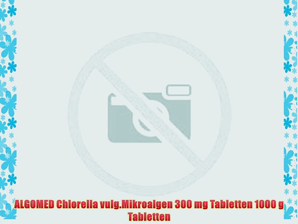 ALGOMED Chlorella vulg.Mikroalgen 300 mg Tabletten 1000 g Tabletten