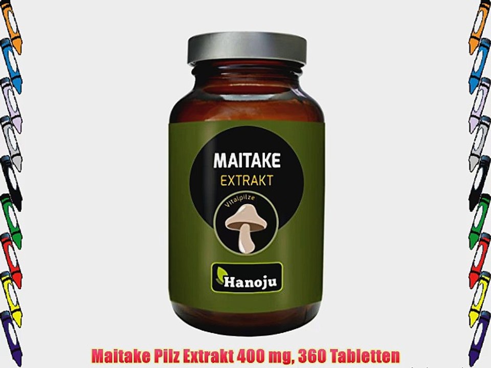 Maitake Pilz Extrakt 400 mg 360 Tabletten