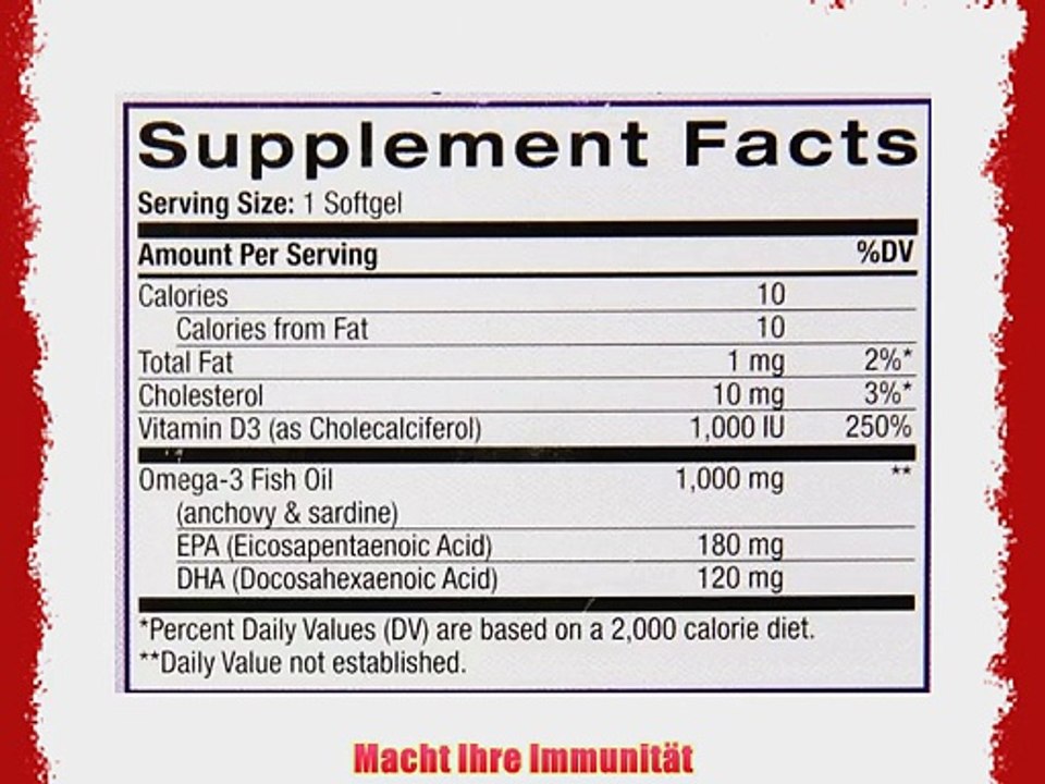 Natrol Fish Oil   Vitamin D3 Heart