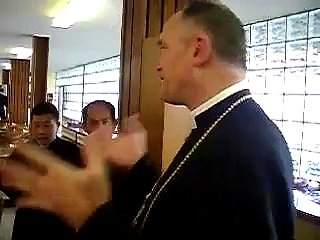 His Excellency Bishop Fellay and the Brothers of the district of Asia (SSPX) on the feast of All Saints Day at Econe Seminary