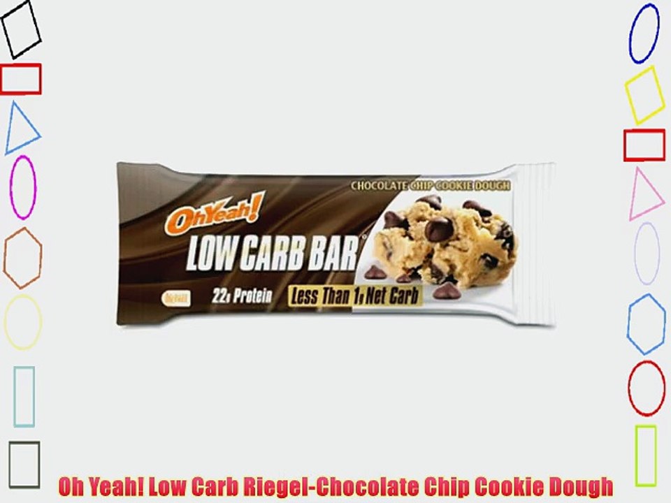 Oh Yeah! Low Carb Riegel-Chocolate Chip Cookie Dough