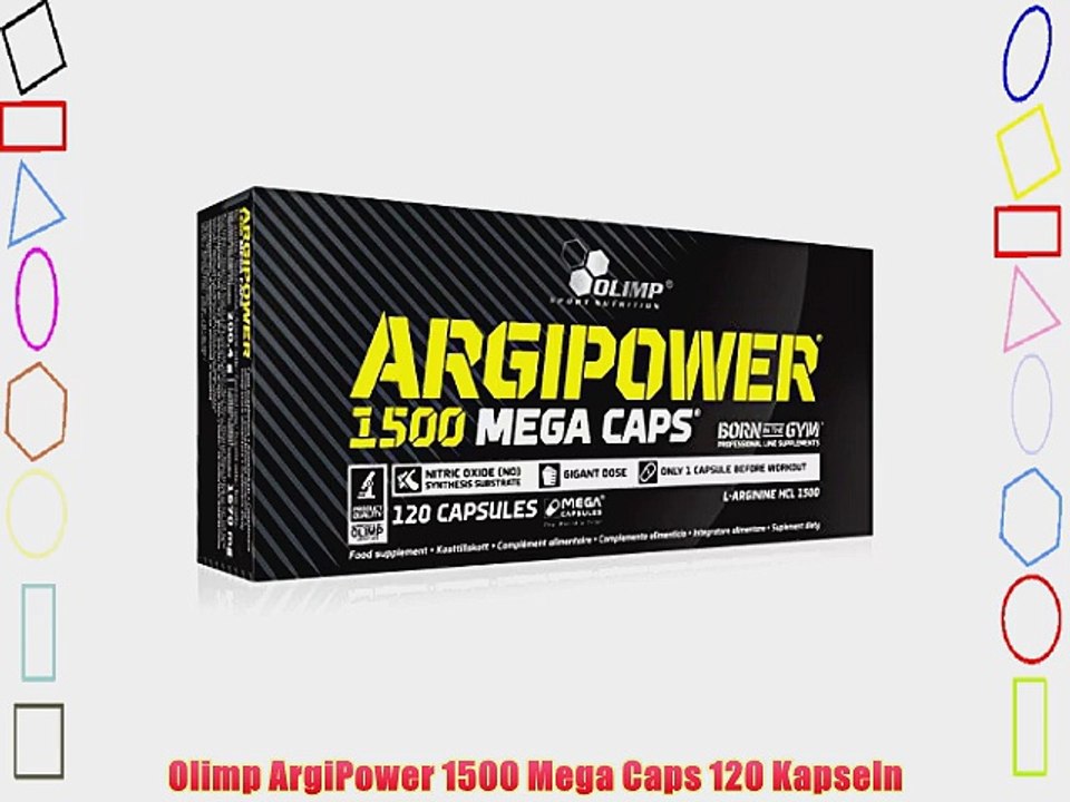 Olimp ArgiPower 1500 Mega Caps 120 Kapseln