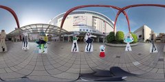 TVアニメ『ガッチャマン クラウズ インサイト』OP　全天球カット(c005、c025) キャラクターポップ入りVer.
