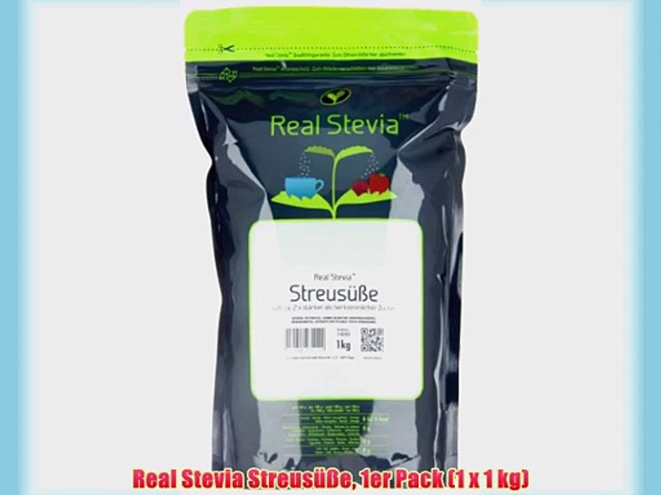Real Stevia Streus??e 1er Pack (1 x 1 kg)