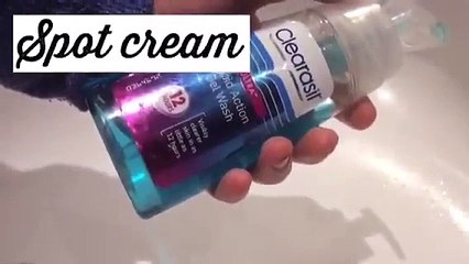 Winter night routine