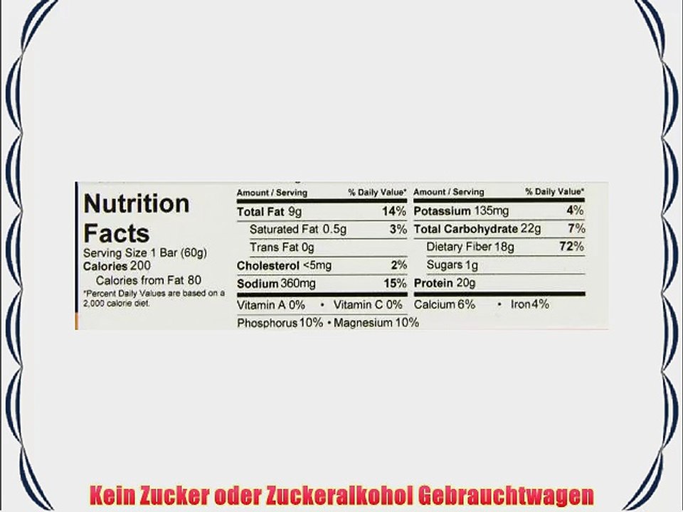 Quest Nutrition Quest-Protein Bar Vanilla Almond Crunch 12 Bars 212 oz (60 g) Jedes 1.6 x 5.3
