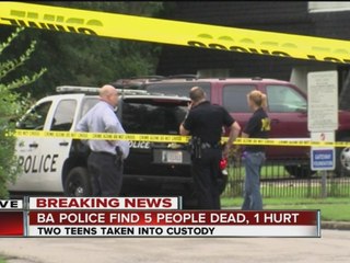 2 in custody after 5 found stabbed to death at Broken Arrow home