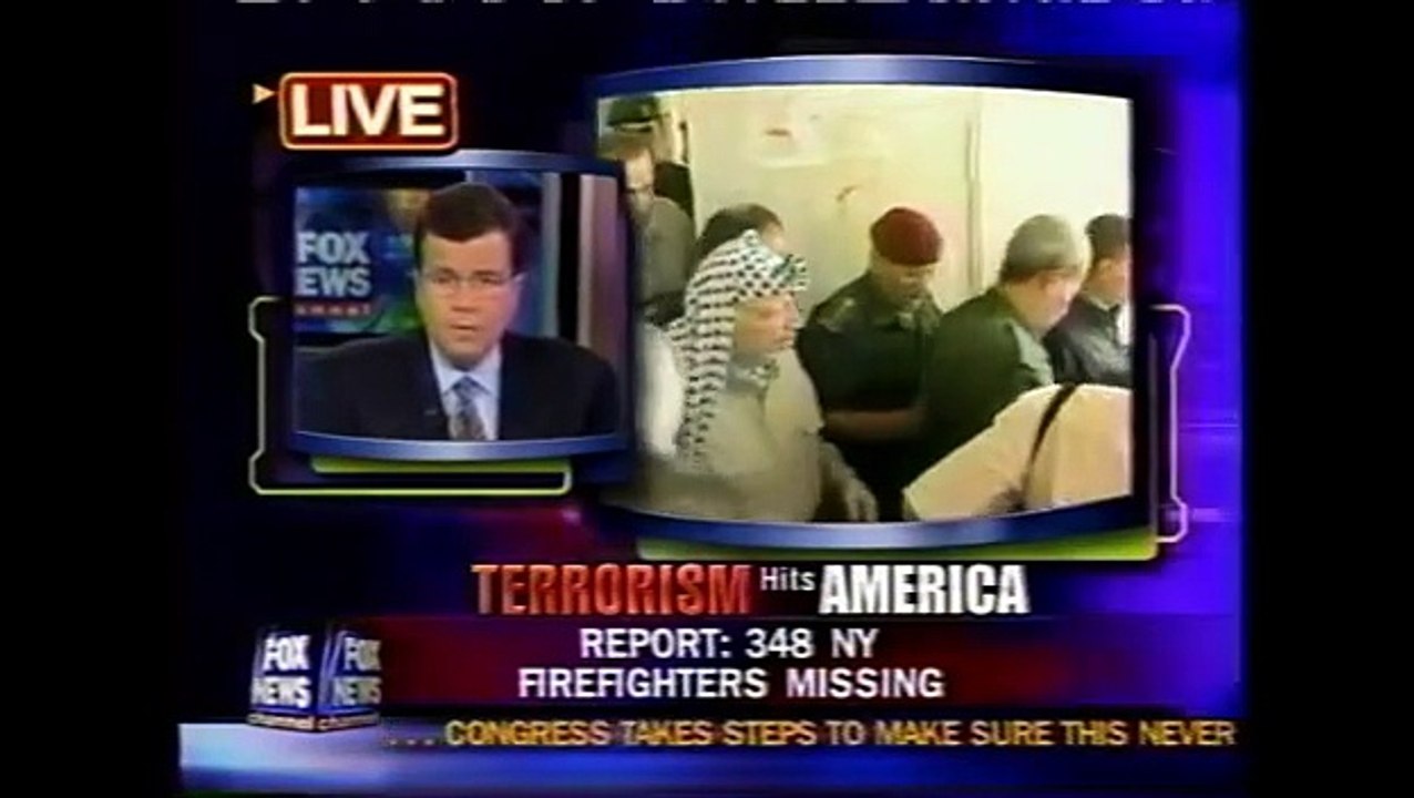 4:28 pm EST September 12, 2001 Fox News broadcast