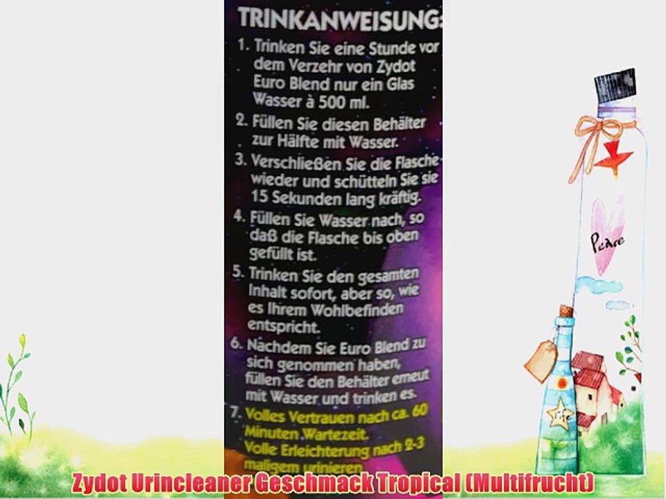 Zydot Urincleaner Geschmack Tropical (Multifrucht)