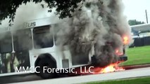 Shreveport City Electric enhanced power Bus Fire near Bossier Municipal Complex -- MMCC Forensic